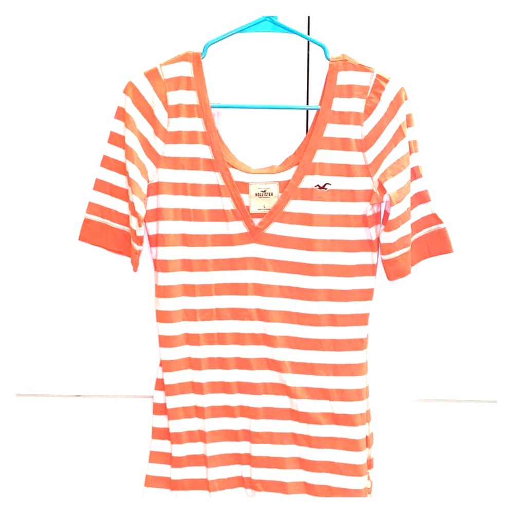 3/4 Sleeve Striped Top